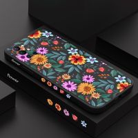 Showy Flowers Phone Case For Oneplus 10 10T 10R 9R 9RT 9 8T 8 7 7T Pro 5G Liquid Silicone Cover Phone Cases