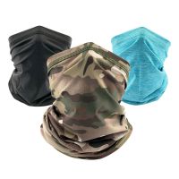 ☒△ Tactical Tube Scarf Neck Bandana Men Face Scarf Breathable Outdoor Sports Fishing Cycling Neck Protection Motorcycle Neck Cover