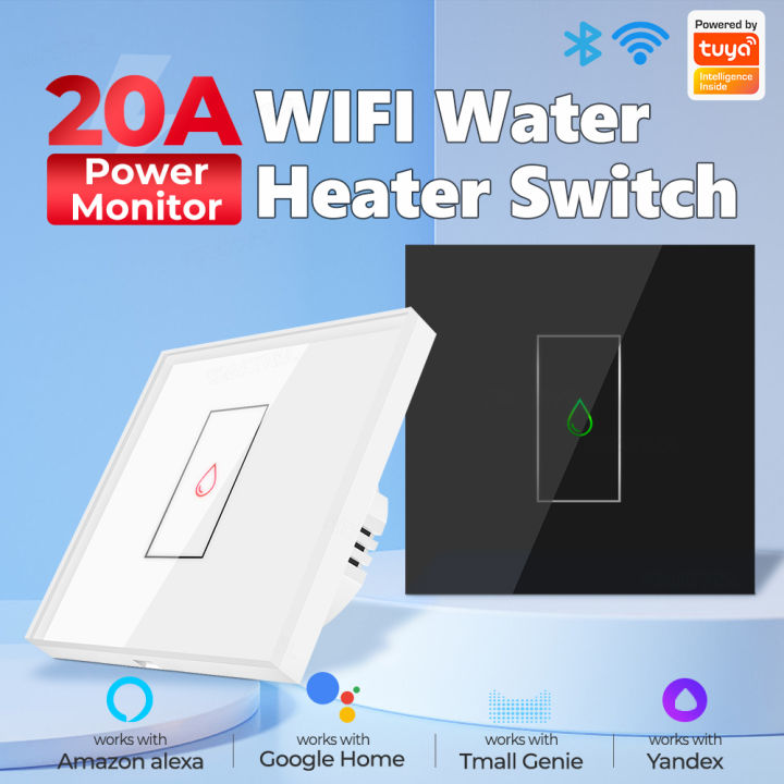 tuya-smart-touch-switch-20a-power-monitor-wifi-เครื่องทำน้ำอุ่นหม้อไอน้ำเครื่องปรับอากาศ-light-timing-eu-wall-สำหรับ-alexa-home