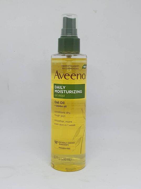 Aveeno Daily Moisturizing Body Oil Mist with Oat Oil, 6.7 fl. oz
