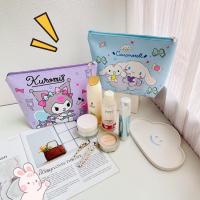 Tas Kosmetik การ์ตูนอะนิเมะน่ารัก Santio Kitty,ตัวการ์ตูน Pompurin Kuromi แบบพกพากระเป๋าเก็บของของขวัญเด็กความคิดริเริ่ม