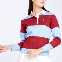 เสื้อโปโลผู้หญิง U.S.POLO ASSN. รุ่น WKT142-0-MR (สีเลือดหมู)