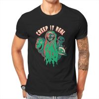 Creep It Real Tshirt For Male Creepshow Billy 1982 Horror Film Clothing Fashion T Shirt Comfortable Print Loose