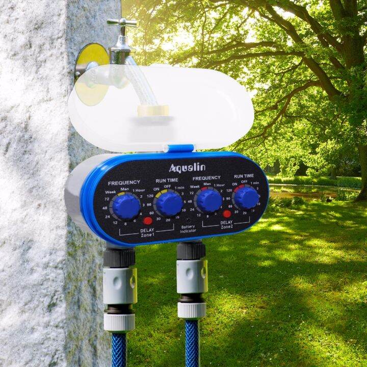 ball-valve-electronic-two-outlet-four-dials-water-timer-with-rain-sensor-hole-garden-irrigation-system-eu-standard-21032a-power-points-switches-save