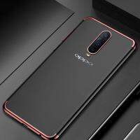 ESHOPPE Luxury Smart Fashion ​​​OPPO Reno 10x / OPPO RENO 10x เคสหรูหรากรณีสมาร์ทระยิบระยับซิลิโคนยืดหยุ่นเงาขอบไมโครเคลือบเดิมโทรศัพท์กลับ coque, ครอบคลุม, 3 ใน 1 ชุบ Matte Soft PC กรณีสำหรับ OPPOReno 10x 6.60 "นิ้ว" Soft Touch ซิลิโคนอุปกรณ์เสริมปกหลัง