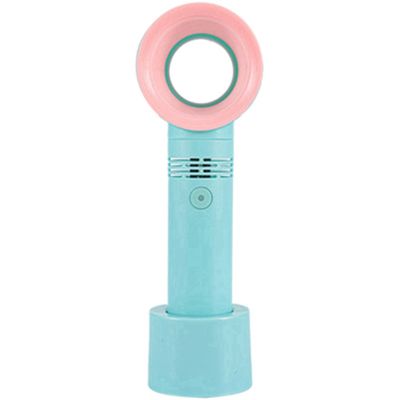 Rechargeable Mini Hand Fan Small Battery Fan Bladeless &amp; Portable Fan for Travel, Camping, Bedroom &amp; Desk