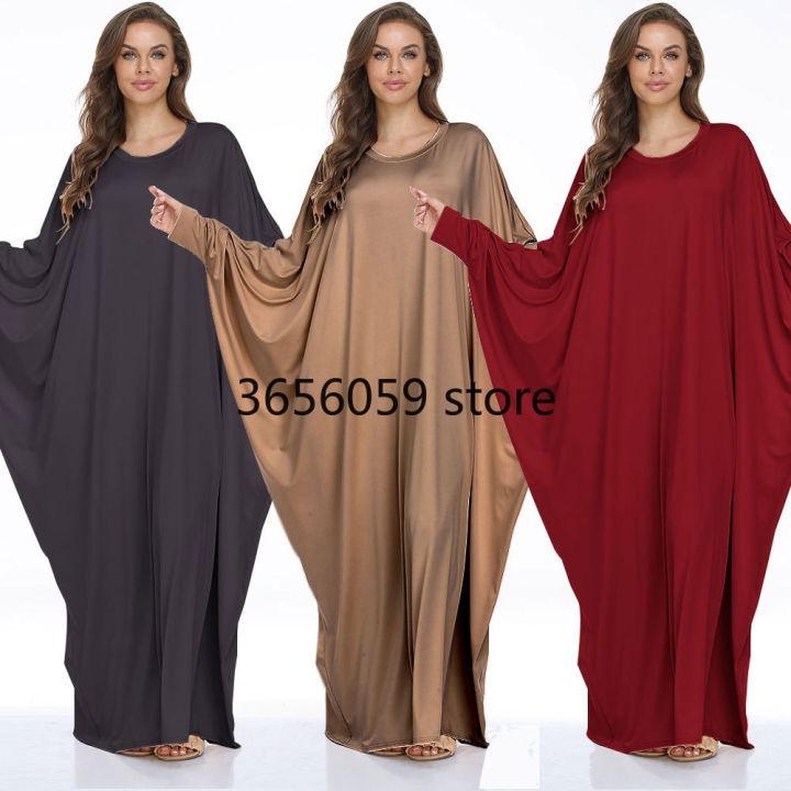 #Obatia# Eid Hijab Dress Prayer Garment Jilbab Batwing One Piece Abaya ...