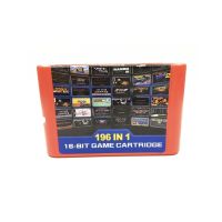 □♈▦ 196 Hot Games In One Cartridge For Megadrive Genesis Consoles 196 In 1 Game Card For Sega Console