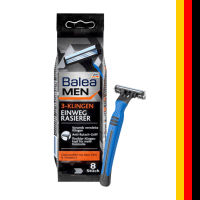 Balea MEN Disposable Razor 3 Blades 8 pcs.  • with Aloe Vera and Vitamin E