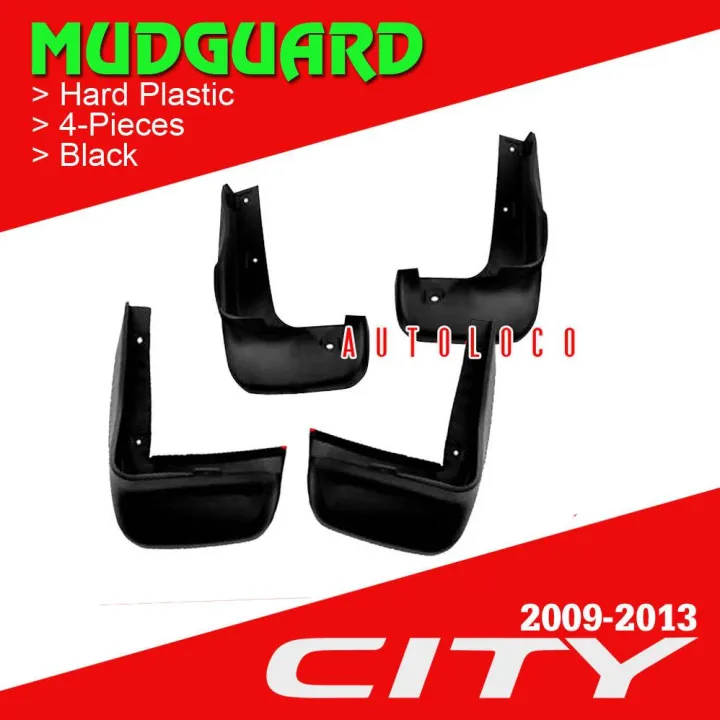 Mudguard / Mud Guard / Splash Pad for Honda City 2009 up to 2013 Year