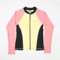 LEMON-ROSETTE JACKET RASHGUARD