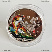 [Lowest Sale] 2022 China New Year Tiger Year Challenge เหรียญที่ระลึกเหรียญของขวัญ