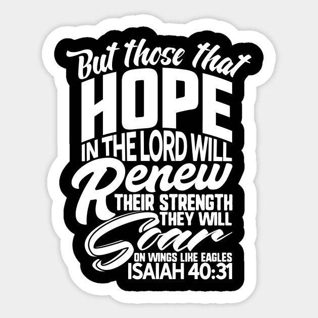 Bible Verse Waterproof Vinyl Sticker for Motorcycle, Bike, Laptop