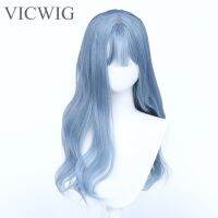 【DT】hot！ VICWIG Synthetic Wigs Mixed Haze long Wig for Hair with Bangs