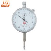 shan 100% Original Dial indicator ความแม่นยํา 0.01mm Dial Indicator Gauge Meter Resolution Indicator Gauge เครื่องมือวัดเครื่องมือ