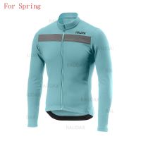 ZZOOI Cycling Jersey 2022 RAUDAX Long Sleeve Mountain Bicycle Cycling Clothing Quick Dry Breathable MTB Bike Team Cycling Clothes