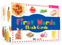 (?เก็บโค้ดลด10%) First Words Flash Cards การ์ดคำศัพท์ 5 หมวด 125 ใบ (ใช้ร่วมกับ TalkingPen ได้)