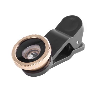 3 in 1 Mobile Phone Lens Kit Wide Angle Macro Fisheye Lenses for iPhone Samsung