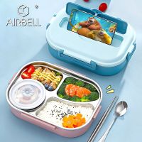 hot！【DT】☸○❦  304  Kids And Adults Bento Lunchbox Food Storage Containers Kawaii Thermal Cutlery