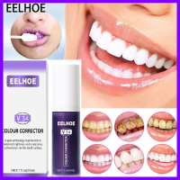 【PengsiZ】EELHOE Teeth Whitening Toothpaste 30ml Reduce Yellowing Tooth Colour Corrector Remove Smoke Stain Clean Oral Freshen Breath Enamel Care