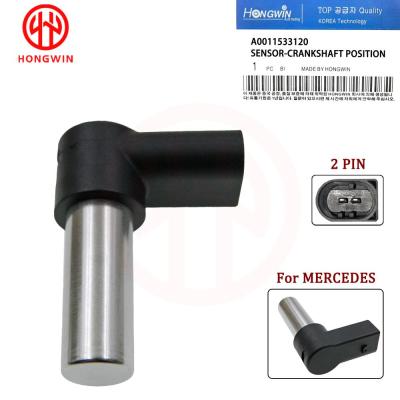 HONGWIN Engine Crankshaft Position Sensor A0011533120,A0011532120,9461532120 Fits Mercedes Benz  Actros Atego Axor Citaro LK/LN2