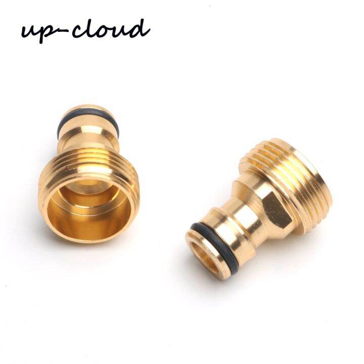 2pcs-aluminum-male-3-4-quot-thread-quick-connector-garden-water-gun-joints-faucet-tap-adapter-water-pipe-hose-fittings