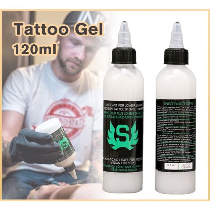 Stencil Stuff  Tattoo Stencil Application Solution 
