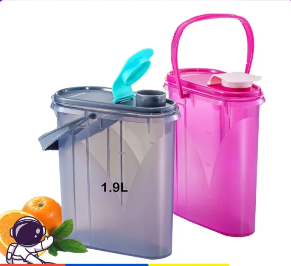 Tupperware Brands Beverage Buddy 1.9L Botol Air Bertangkai Botol Minuman