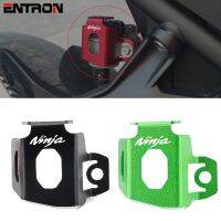 ◆♤✔ New Motorcycle Accessories For Kawasaki NINJA 400 250 300 650 NINJA400 Rear Brake Fluid Reservoir Guard Cover Oil Cap Protector