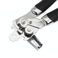 ที่เปิดกระป๋อง3 In 1สแตนเลส Ergonomic Side Cut Manual ที่เปิดกระป๋อง Corkscrew Kitchen Cutter Handle Grip