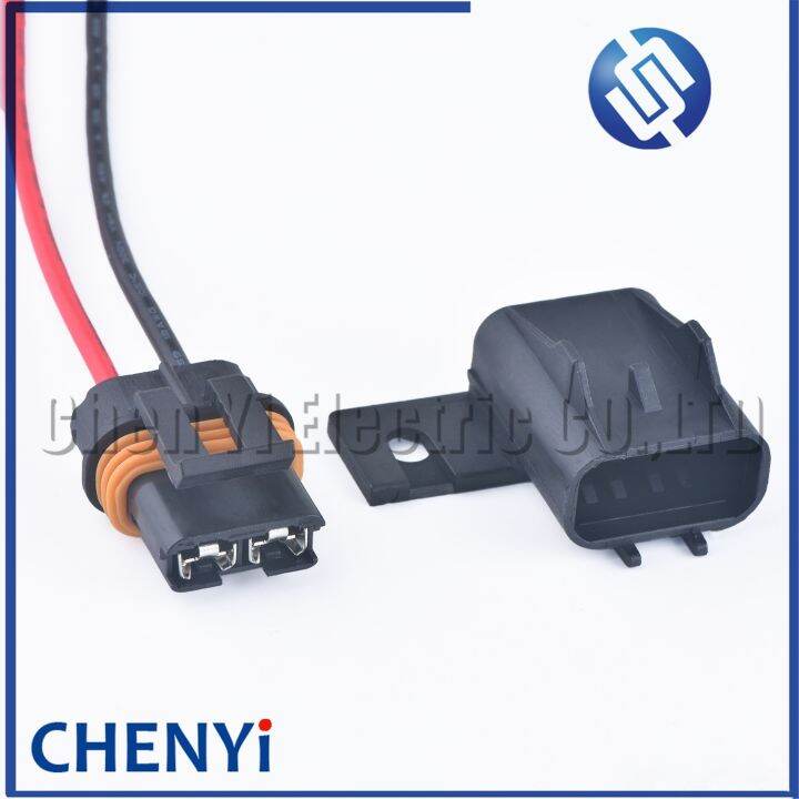 new-product-2-pin-auto-waterproof-wire-harness-connector-high-current-fuse-holder-of-fuse-box-12033769-for-metri-pack-630-series-fan-plug