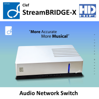 Clef StreamBRIDGE-X Audio Network Switch