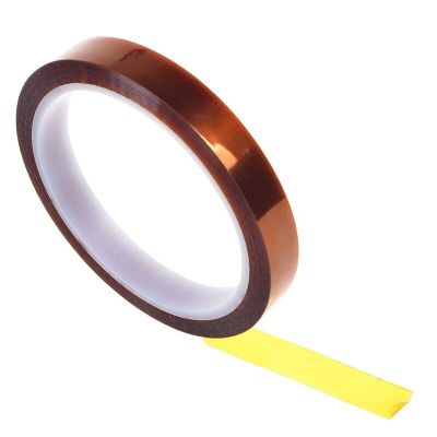 10mm Width Polyimide Tape Heat Resistant Tape 30m 220C Adhesive Tapes Electrical Insulation High Temperature Polyimide Film Adhesives Tape