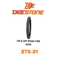 Deestone ยางนอกมอเตอร์ไซค์ 275-21 D999