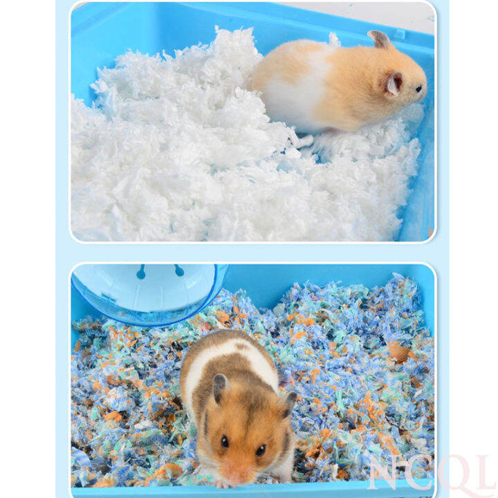 hamster-paper-cotton-litter-golden-bear-small-animal-paper-cotton-absorbent-deodorant-sawdust-hamster-supplies