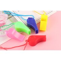 20PCS Hot Color Plastic Cheer Sports Basketball Soccer Ball Fans Referee Whistle Drop Shipping sifflet cheerleading accessories Survival kits