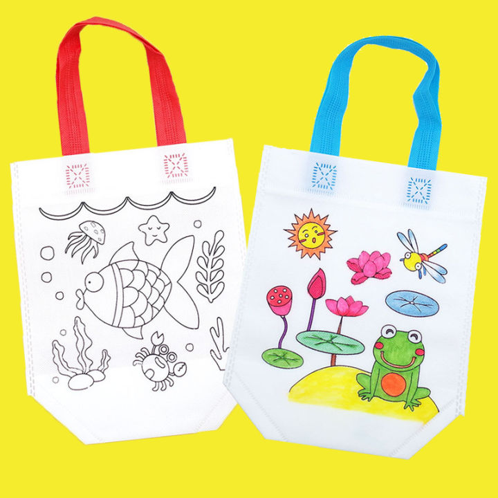 kids-diy-coloring-bag-colorful-painting-kindergarten-graffiti-creative-drawing-eco-bag