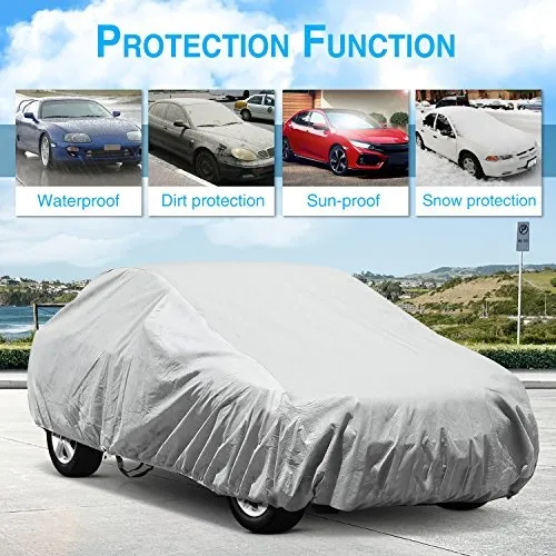 Universal waterproof Car Cover Nylon for SEDAN, Lightweight dust proof ...