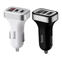 Car Charger  Hoco  Z3 เพิ่มช่องชาร์จในรถยนต์ USB 2 PORT