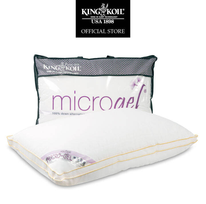 King Koil MicroGel Comfort Pillow Lazada Singapore