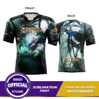 YU ZHONG BIOHAZARD Mobile Legends Full Sublimation Tshirt Premium Quality