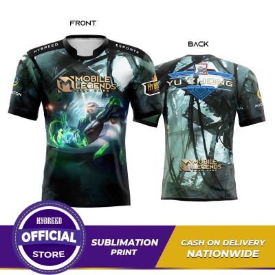 YU ZHONG BIOHAZARD Mobile Legends Full Sublimation Tshirt Premium Quality