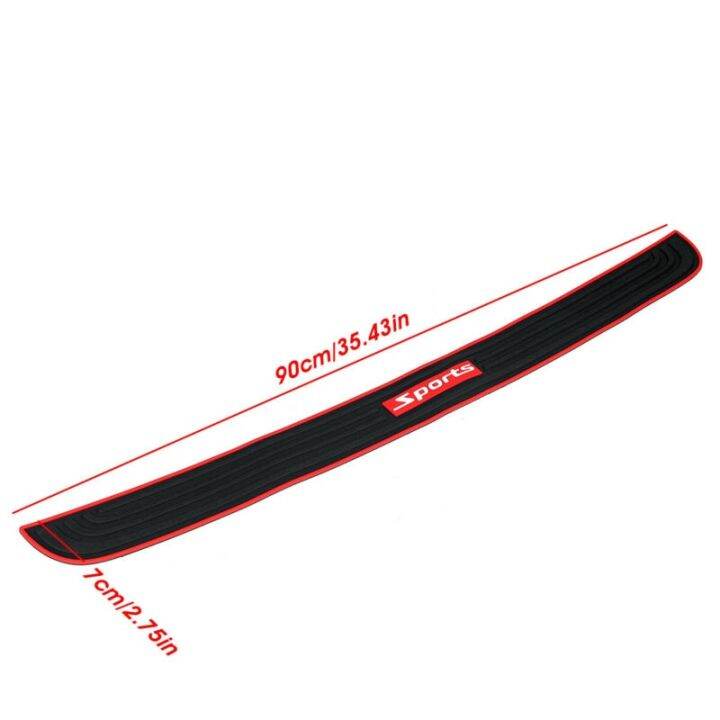 dt-90cm-universal-car-rear-trunk-sill-bumper-guard-protector-rubber-pad-cover-strip-trunk-floor-anti-collision-scratch-trim-strips-hot