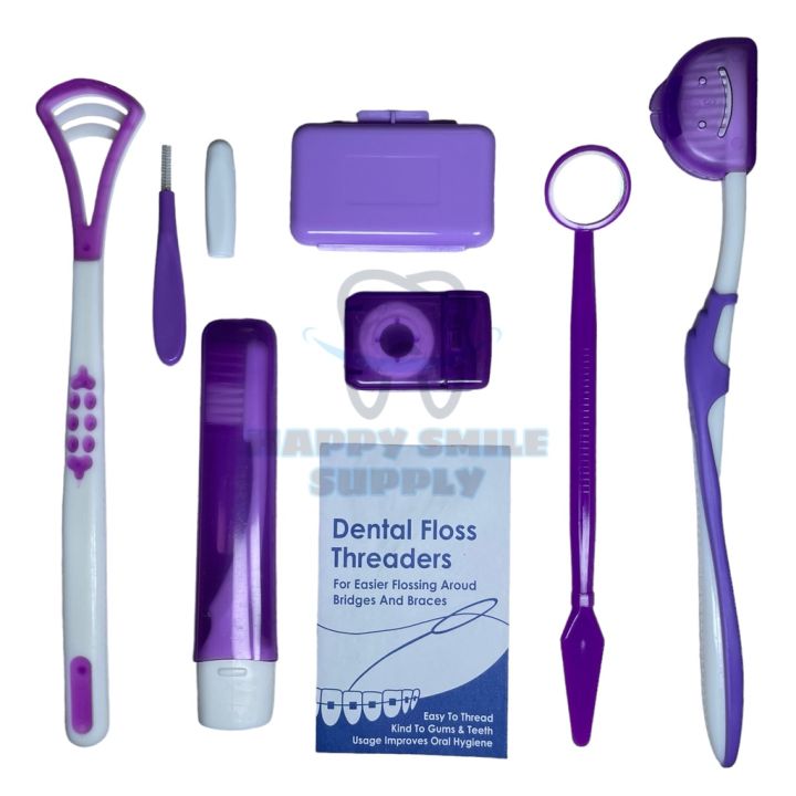 Ortho Kit Oral Hygiene Care Travel Toothbrush Dental Oral Kit with ...