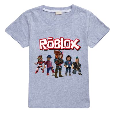 2-16Years ROBLOX Kids T Shirts Boys and Girls Shirt Children Short 100% Cotton T Shirts