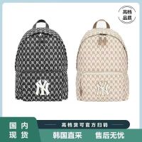 MLBˉ Official NY South Korea ML backpack female NY Yankees mens and womens new fashion backpack schoolbag presbyopia full standard embroidery sports bag