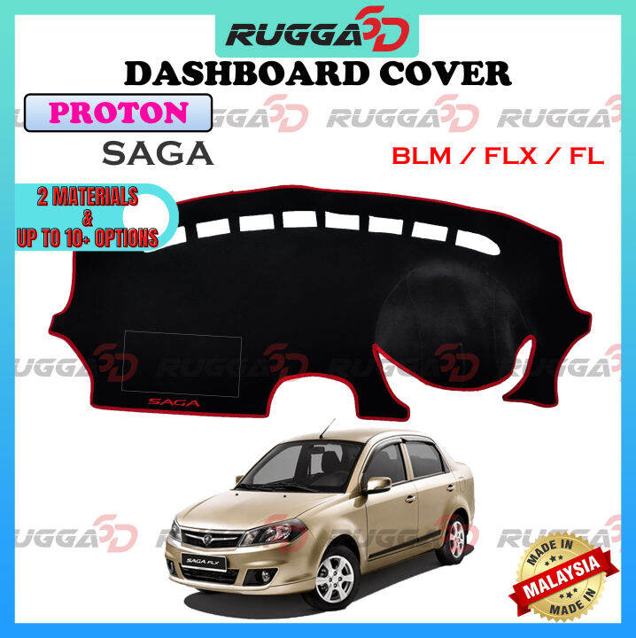 Dashboard Cover Proton Saga BLM FLX FL High Quality Fabric & Leather
