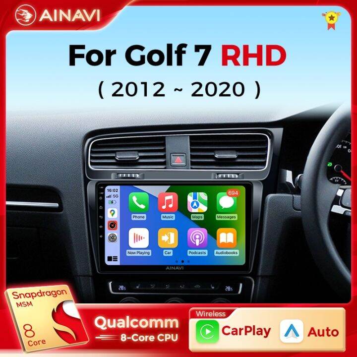 Ainavi Car Radio For Volkswagen VW Golf 7 MK7 GTI 20122021 Right Hand
