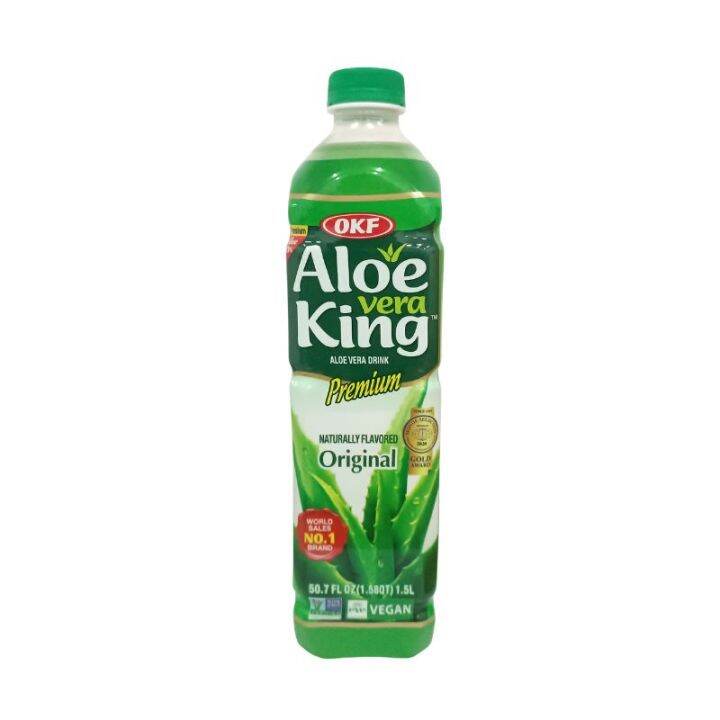 OKF Aloe Vera King Juice Drink Original 1.5L Lazada PH