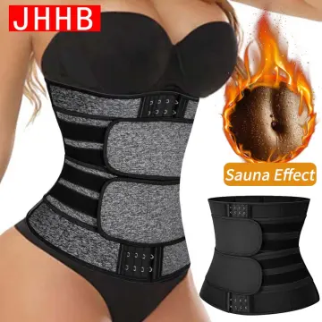 Vensslim Women Sweat Waist Trimmer Sauna Belt Abdomen Trainer Slimming Body  Shaper Corset Sports Girdles Workout Belly Fat Burner Band
